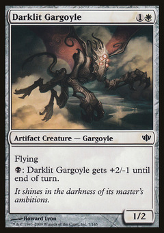 Darklit Gargoyle